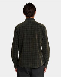 RVCA - Mens Artifice Cord Long Sleeve Shirt