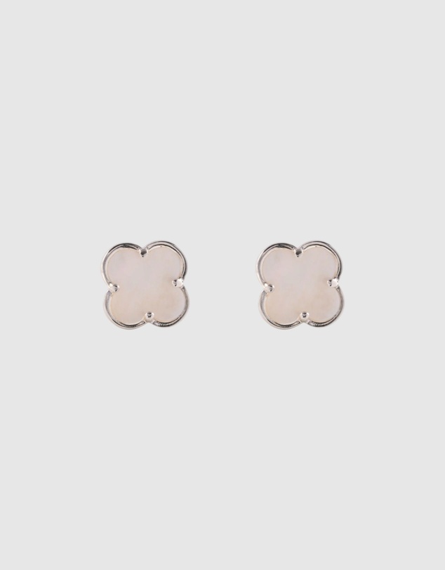 Von Treskow - Clover (Mother of Pearl) Stud Earrings