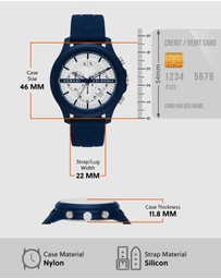 Armani Exchange - Armani Exchange Blue Watch AX2437
