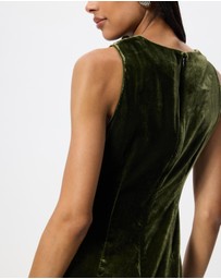 & Other Stories - Velvet Mini Dress