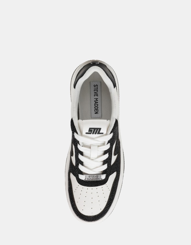 Steve Madden - Dynamo-R Black/White Sneakers
