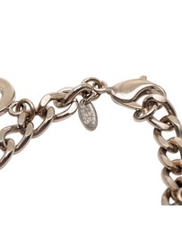 Pre-Loved by Azura Reborn - Pre-Loved Silver Plated Logo Charm Bracelet