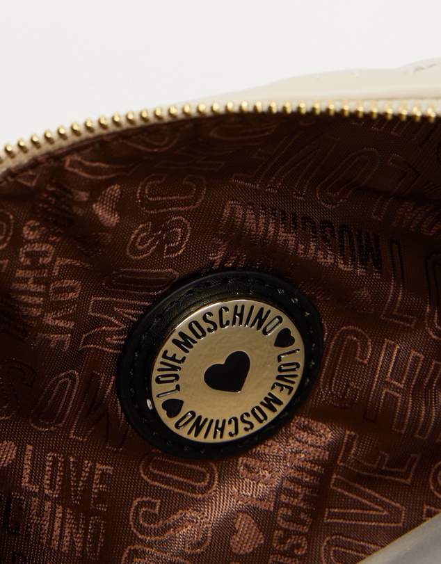 LOVE MOSCHINO - Quilted Medium Cosmetic Bag