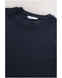 NEXT - Textured T-Shirt Regular Fit