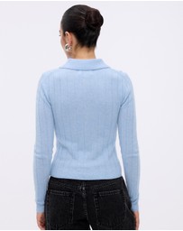 Minima Esenciales - Vali Merino Wool Knit Polo