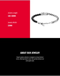 Diesel - Diesel Font Silver Tone Bracelet