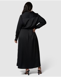 Something 4 Olivia - Lesley Satin Maxi Dress