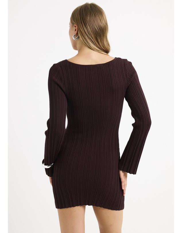 Subtitled - Tahlia Long Sleeve Knit Dress