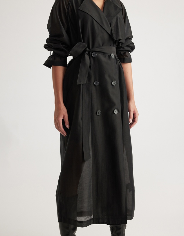Decjuba - Briar Sheer Trench Coat