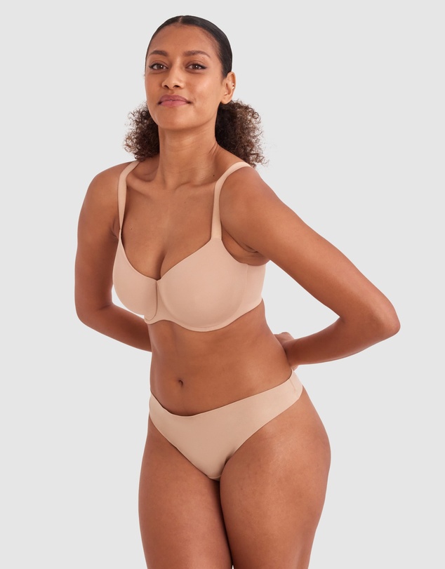 Bras N Things - Sapphire Smooth Full Coverage Bra - Nude 2