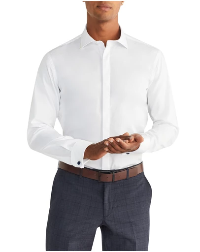 Van Heusen - Cotton Fly Dinner Shirt