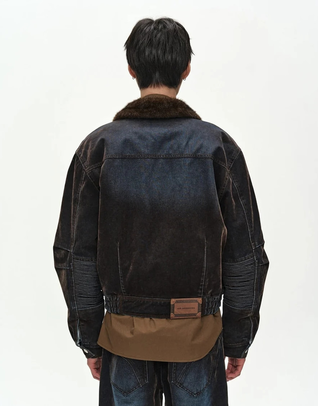 Andersson Bell - Padded Denim Bomber Jacket