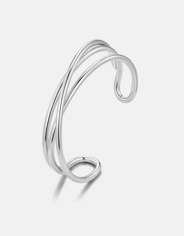 Mestige - Muse Cuff - Silver Plated