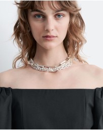 & Other Stories - Off-Shoulder Mini Dress
