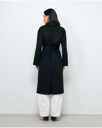 AERE - Chloe Double Faced Wool Blend Coat