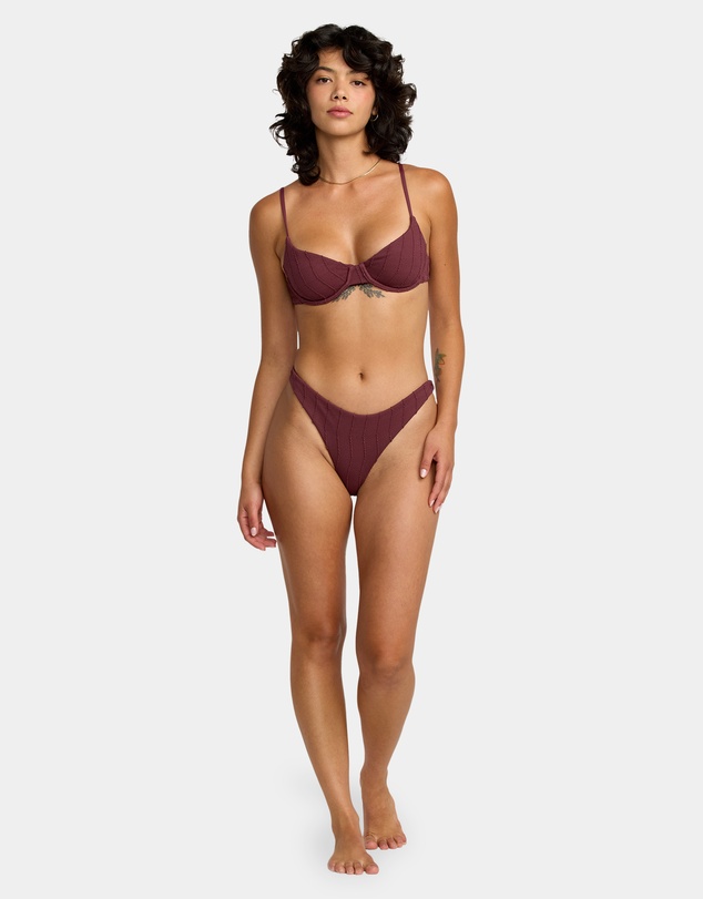 RVCA - Womens Chevy Gro Bikini Bottom