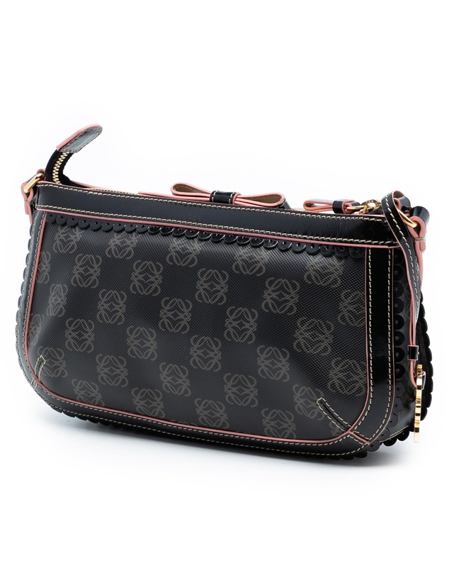 Pre-Loved by Azura Reborn - Pre-Loved Anagram PVC Coated Canvas Shoulder Bag