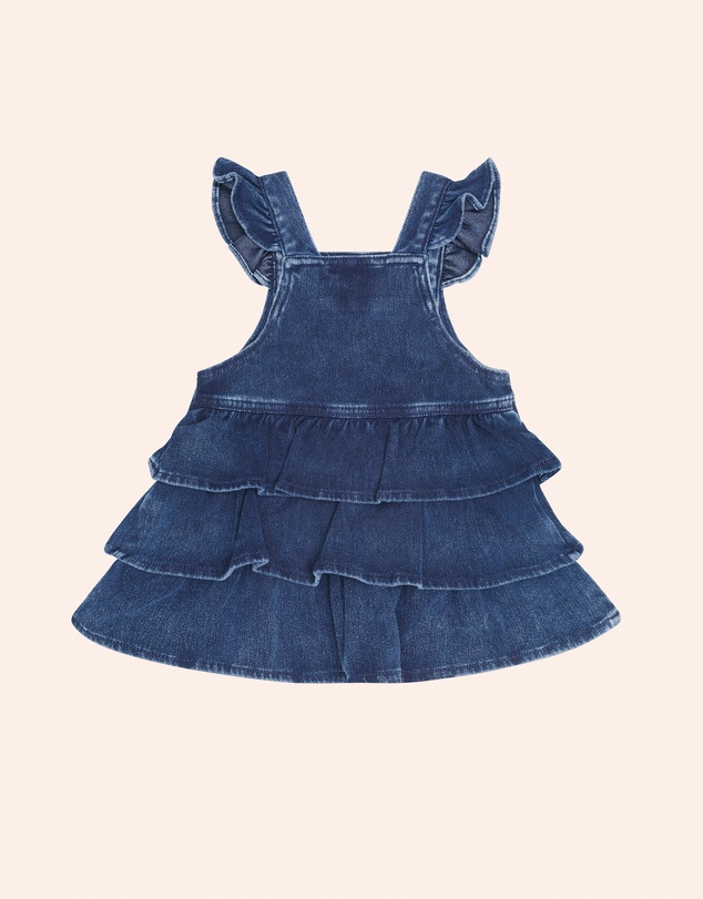 Huxbaby - Dreamy Denim Pinafore - Babies-Kids