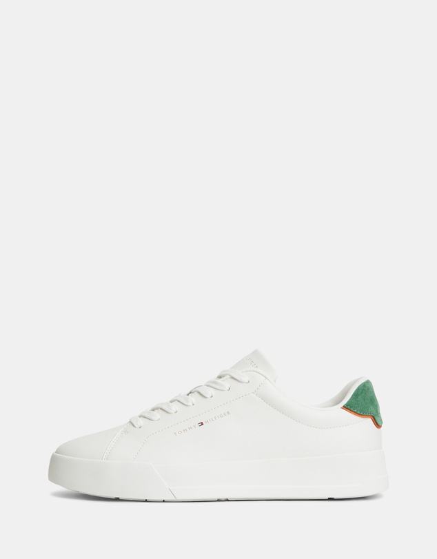 Tommy Hilfiger - TH Court Essential Leather Sneakers - Men's