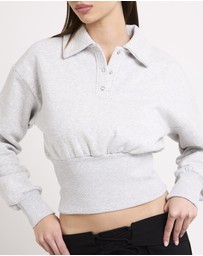 Subtitled - Tori Fleece Button Up