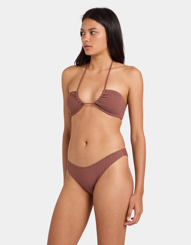 RVCA - Womens Pucker Bandeau Bikini Top