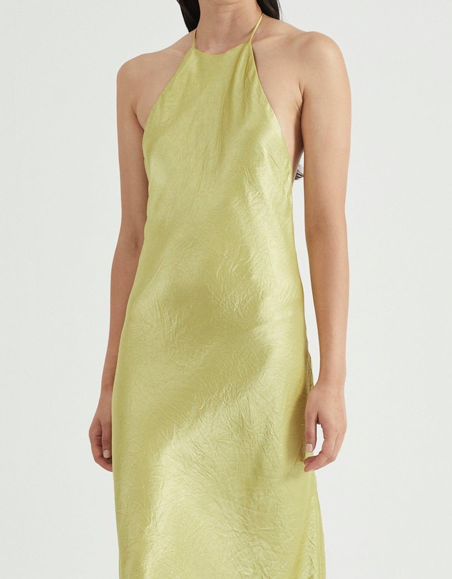 Third Form - Crush Bias Halter Dress