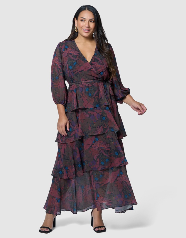 Pink Dusk by Curve Project - Temptress Maxi Dress