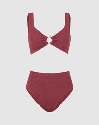 Hunza G - Nadine Gold Hoop Bikini