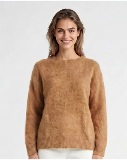 SILK MAGNOLIA - Brushed Cashmere Jumper