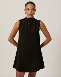 Tussah - Sue Crepe Shift Mini Dress