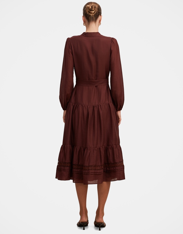 Forever New - Rachel Lace Trim Midi Dress