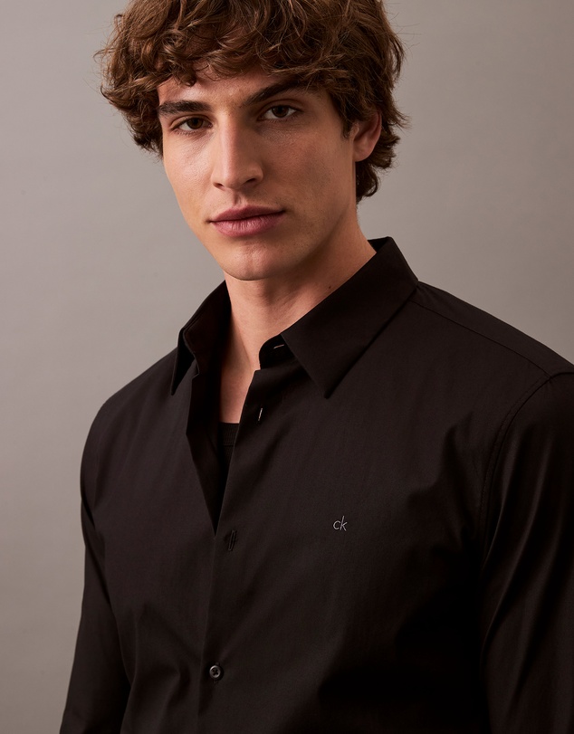 Calvin Klein - Slim Stretch Poplin Shirt