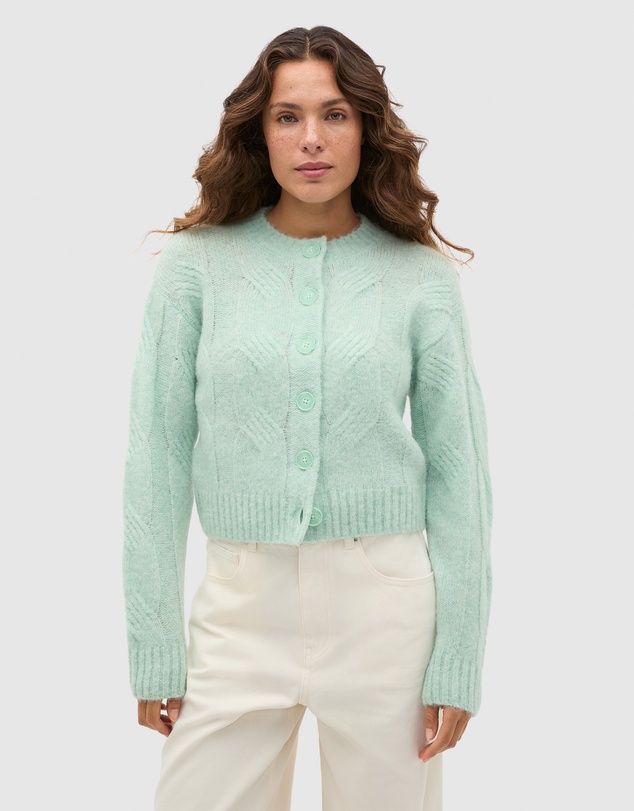 Seed Heritage - Lofty Oversized Cable Knit Cardigan