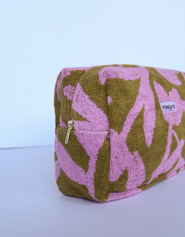 Mosey Me - Abstract Terry Toiletry Bag