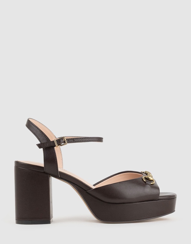 Edward Meller - RULIA80 Platform Sandal with Trim