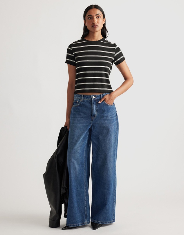 Decjuba - Dillon Stripe Mini Tee