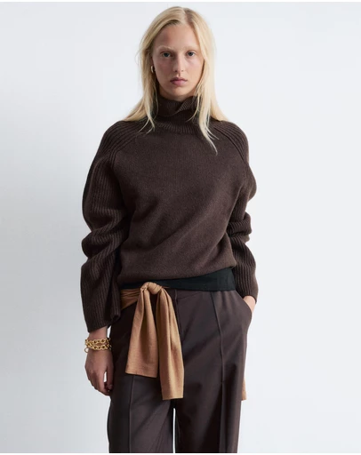 & Other Stories - Boxy Turtleneck Jumper