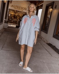 ALEXANDRA - Bentley Dress Light Blue