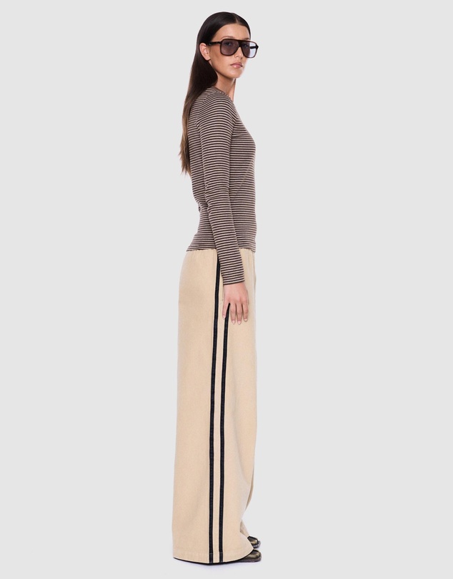 ENA PELLY - Piper Long Sleeve Stripe Top