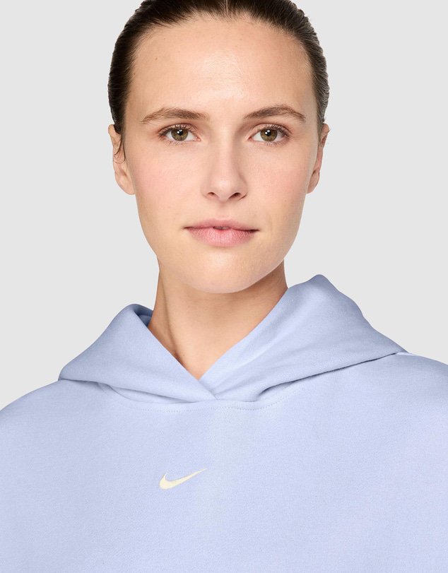 Nike - Studio Fleece Medium Weight Oversized Pullover Hoodie