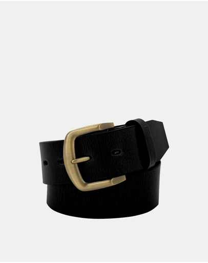 Buckle - Jumbuck. Australian Made Full Grain Natural Leather Belt. 38mm width.