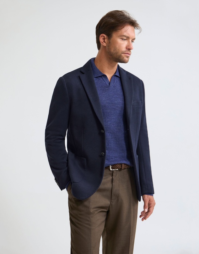 Oxford - Antonio Cotton Knitted Blazer