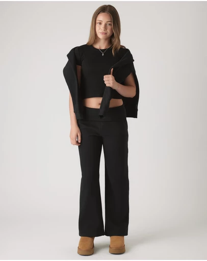 Decjuba Kids - Rolled Waist Track Pants - Teens