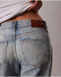 Calvin Klein Jeans - Allover Monogram 90s Straight Jeans
