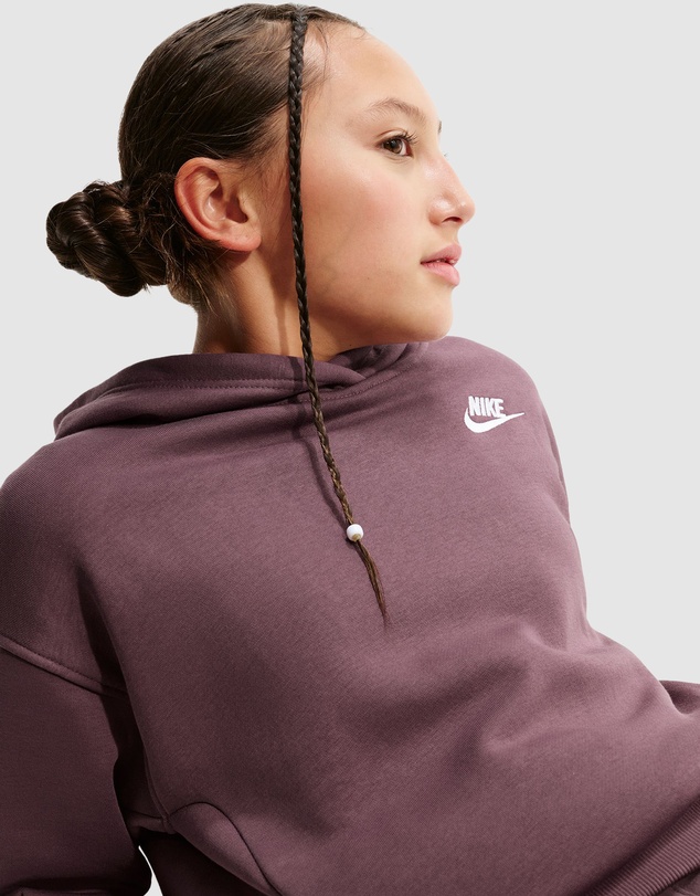 Nike - Club Fleece Oversized Pullover Hoodie - Babies-Teens