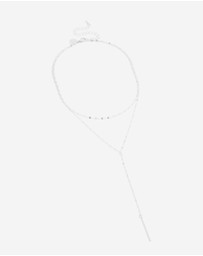 Lovisa - Waterproof Stainless Steel Multi Layered Chain Y-Necklace