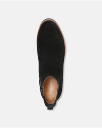 Vionic - Brionie Chelsea Boot - Black Suede
