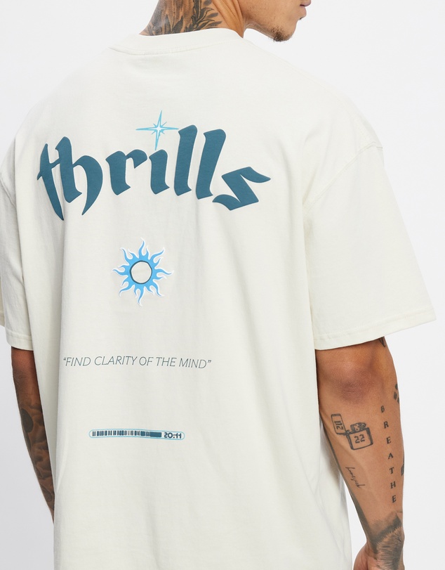 Thrills - Crystal Clear Box Fit Oversize Tee