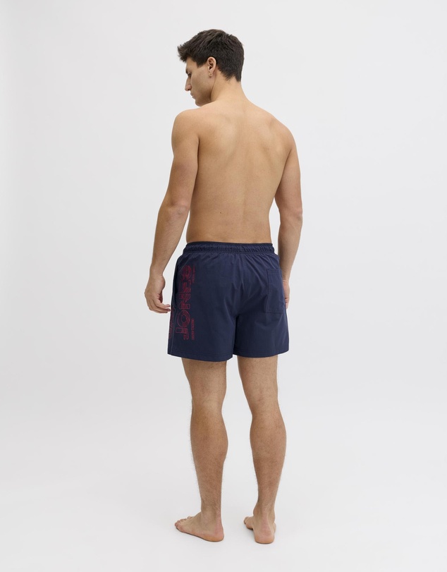 Jack & Jones - Jpstmaui Wave Logo Swim Shorts Reg SN