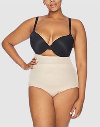 Naomi & Nicole - Unbelievable Comfort® Plus Size Ultra-High Waist Shaping Brief